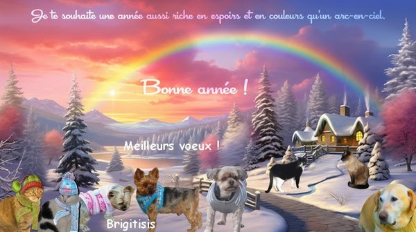 QUELQUES CREATIONS DE MEILLEURS VOEUX