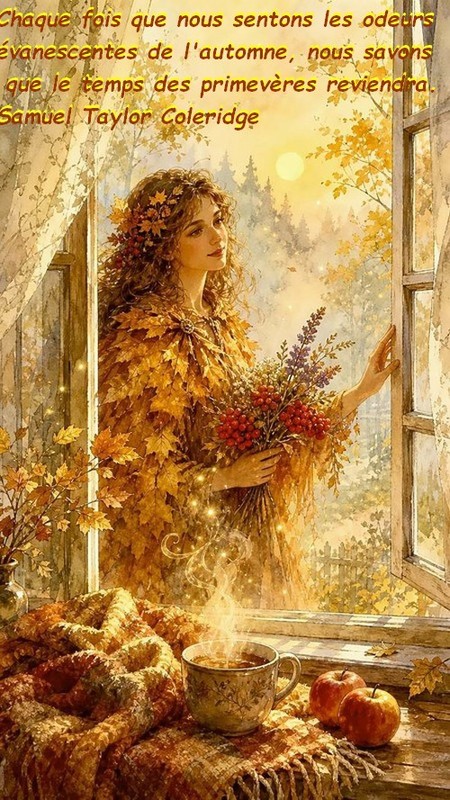 BONJOUR OCTOBRE ....